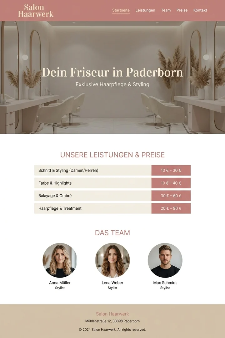 Salon Haarwerk
